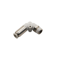 Raccord coudé mâle à connexion rapide, raccord pneumatique à emboîtement rapide, raccords de tuyauterie à connexion rapide pour l'air