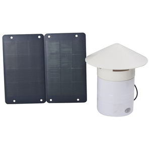 Ventilador de Extracción <span class=keywords><strong>Solar</strong></span> para Techo, <span class=keywords><strong>Tubo</strong></span> de ABS, Ventilador de Ventilación de 12v para Exteriores del Hogar - Product Image 1
