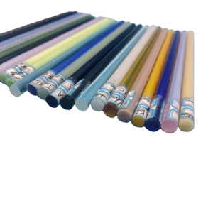 Tubo de vidro sem chumbo de alta qualidade mais vendido Tubo de vidro borossilicato colorido de 3,3 boro mais vendido - Product Image 1