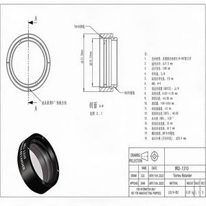 แผ่นเวฟเพลท LBTEK VR2-1310 True Zero Order Polymer Vortex Half Wave Retarder 1310nm  ชนิดคริสตัลเหลว LCP BK7 SM1 สำหรับเลนส์ท่อแบบออปติคอล - Product Image 2