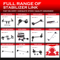 Parti di Sospensione Auto KINGSTEEL, Barra Stabilizzatrice Anteriore e Posteriore per Honda CRV, Civic, Fit, Accord, Jazz