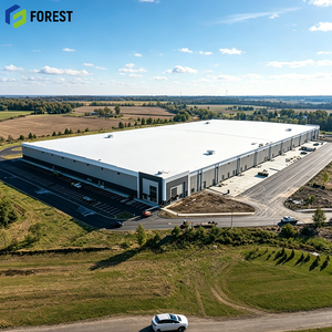 Prefabricated Steel Structure Warehouse Mining <b>Plant</b> Corrosion Resistant Bolted Connection Wholesale - Product Image 1