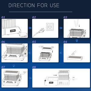 Machine de remplissage Maywaysky <span class=keywords><strong>King</strong></span> Size Knockbox 100pcs/temps Remplisseuse automatisée pour 70mm/84mm/98mm/109mm - Product Image 5