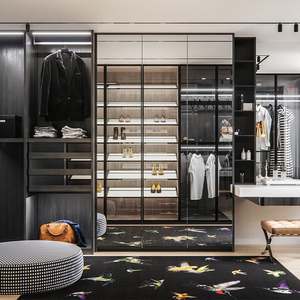 Armoire d'angle multifonctionnelle, dressing - Product Image 5