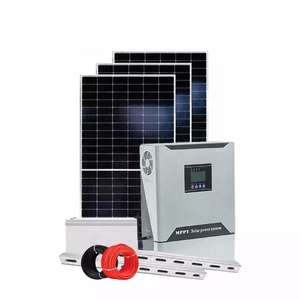 Kit solaire complet pour la maison 5000w, kit de système solaire hors réseau 10kw 20kw 30kw, générateur solaire complet pour la maison, système hors réseau - Product Image 5