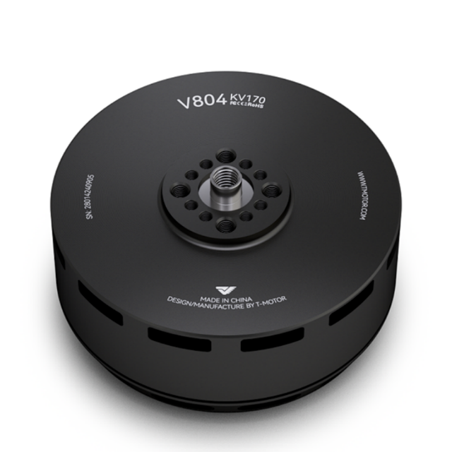 T-MOTOR V804 KV170 Aluminum Low Noise Level Brushless Outrunner Permanent Magnet Waterproof IP35 RC Airplane Drone VTOL Motor