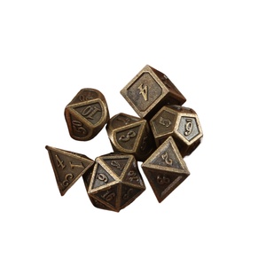 Dés à 20 faces en métal ultime pour les jeux de rôle D&D. Utilisez ce dés à 20 faces pour décider de votre destin dans les jeux de table où chaque jet compte. - Product Image 1