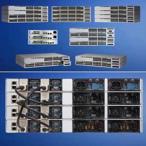 Commutateur réseau géré Cisco Catalyst C9300-48P-E 48 ports PoE empilable couche 3 avec emplacements SFP, QoS et VLAN activés - Product Image 4