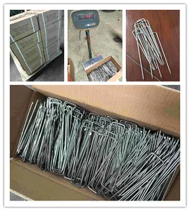 Bright/Paint Sod Staples 150*30*150mm Good Quality Real Factory