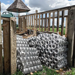 Panneau de clôture personnalisable <span class=keywords><strong>pour</strong></span> l'agriculture, l'élevage de chèvres, treillis métallique à nœud fixe <span class=keywords><strong>pour</strong></span> les champs soudés et coupés à la taille voulue - Product Image 1