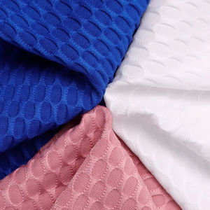 Tissu jacquard polyester-spandex, design de logo personnalisé pour veste de yoga, fabrication OEM - Product Image 6