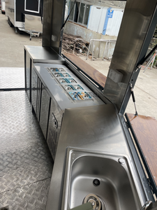 Chariots de restauration rapide mobiles de haute qualité, remorque de restauration, équipement de restaurant mobile en farine de blé, couleur personnalisée - Product Image 6