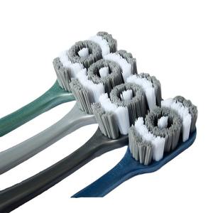 Cepillos de Dientes para Adultos de Alta Calidad al por Mayor, Cerdas de Dureza Media, Envasados Individualmente para la Eliminación de Manchas de Tabaco en los Dientes - Product Image 1