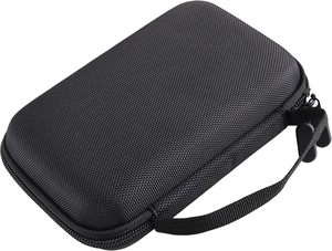 Étui de protection rigide en EVA compatible avec la calculatrice financière <span class=keywords><strong>HP</strong></span> 10bII+, sac de rangement portable à fermeture éclair avec poche à accessoires en filet - Product Image 4