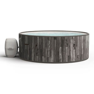 Spa de jardin OHO, spa extérieur à bulles d'air et <span class=keywords><strong>jacuzzi</strong></span> gonflable rond intérieur, spa <span class=keywords><strong>pour</strong></span> 2 à 4 personnes - Product Image 3