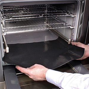 Alas Panggang Anti Lengket Serat Kaca Tahan Panas, Alas Oven Dapur Dapat Digunakan Kembali, Mudah Dibersihkan, Alas Loyang Masak & Panggang, Laris Terjual - Product Image 4