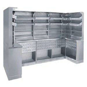 Joyful Abundance Stainless Steel Medicine Cabinet SLV-D40110 Double Sided Drawer Hospital <b>Storage</b> <b>Unit</b> - Product Image 2