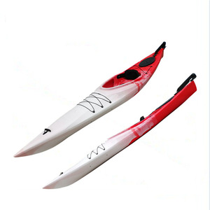Kayak de pêche en tandem étanche pour lac, <span class=keywords><strong>canoë</strong></span> monoplace, kayak individuel <span class=keywords><strong>à</strong></span> assise intérieure - Product Image 2