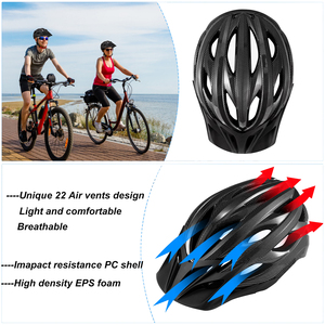 Casco de ciclismo para adulto, personalizado OEM/ODM disponible, espuma EPS de alta densidad y Material PC moldeado Integral ajustable - Product Image 3