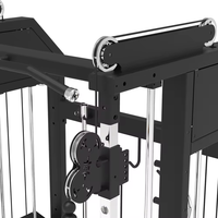 Comprar equipo de gimnasio Entrenador comercial Power Cage Cable Crossover 4 en 1 Multi Funcional Squat Rack 3D Smith Machine