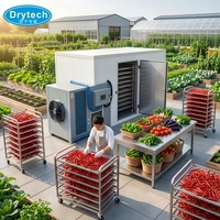 DRYTECH Betrouwbare Kwaliteit Betelnoot Warmtepompdroger Dehydrator Machine PVOC Certificaat 5.5KW Vermogen 1 Jaar Garantie