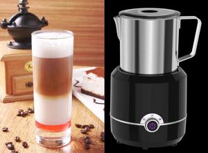 Elektrische Induktion heizung Edelstahl Milch schäumer Kaffee Partner Maschine Kaffee Düse - Product Image 3