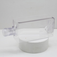 Bouteille de toner PETG rechargeable de 50 ml, 100 ml, 150 ml, 200 ml, bouteille de désinfectant pour les mains pour l'emballage de produits de beauté