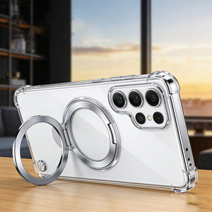 Funda Magnética Antigolpes para Teléfono con <span class=keywords><strong>Cubierta</strong></span> Transparente de Acrílico para Samsung S25, S22 Ultra, S24 y S26, S26 Ultra, S26 Plus - Product Image 4