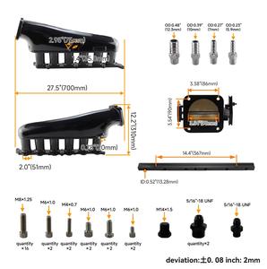 Collettore di Aspirazione Billet per 2JZ-GE All'ingrosso Disponibile con 6 Iniettori Grezzo DBC 90MM Condizione Nuovo - Product Image 2