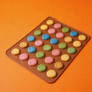 Tappetino in Silicone per Cottura di Grado Alimentare, Resistente al Calore, Antiaderente, Sicuro per il Forno, Tappetino per Macaron, Utensile da Cucina per Preparazione di Biscotti e Pasticceria - Product Image 1