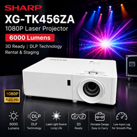 Projecteur laser Sharp XG-TK456ZA 1080P 6000 Lumens HDR portable pour location et événements