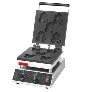 Machine <span class=keywords><strong>à</strong></span> gaufres en forme de <span class=keywords><strong>Mickey</strong></span>, équipement de cuisine commercial durable de haute qualité, très vendue, Campbon ZH-2301 - Product Image 1