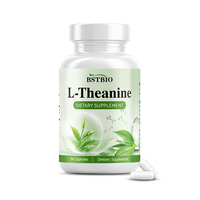 BSTBIO Vente en gros OEM Marque privée Extrait de thé vert L-Théanine Suppléments GABA Capsules de L-Théanine