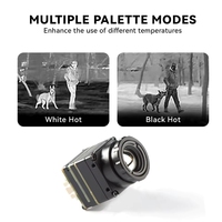 Module de caméra thermique FPV mini CVBS JIAYI, résolutions 256x192/384x288/640x512, vidéo 720P, capteur CMOS grand angle 120° pour