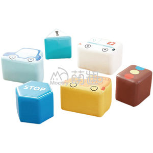 Moetry Sièges souples sur le thème des panneaux <span class=keywords><strong>de</strong></span> signalisation Ensemble <span class=keywords><strong>de</strong></span> tabourets en mousse pour enfants pour aire <span class=keywords><strong>de</strong></span> jeux intérieure Salle <span class=keywords><strong>de</strong></span> classe du centre <span class=keywords><strong>de</strong></span> garde Montessori - Product Image 6