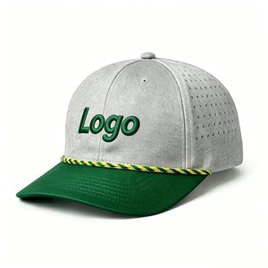Gorra de Golf Personalizada con Cuerda, Perforada con Láser, Transpirable, de 6 Paneles, Gorra de Béisbol en Blanco, Logotipo Bordado, Deportes al Aire Libre - Product Image 4