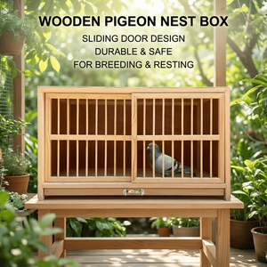 Juego de Nidos de Madera para <span class=keywords><strong>Palomas</strong></span>, Jaula de Cría para <span class=keywords><strong>Palomas</strong></span> de Competición y Mensajeras, Varios Tamaños - Product Image 1