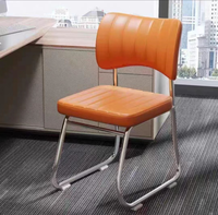 Chaise de réunion empilable du fabricant, chaise de formation avec dossier pour la négociation, best-seller pour salle à manger, église, école