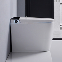 Toilet pintar untuk orang tua, Remote kontrol otomatis Sensor mobile flush toilet pintar