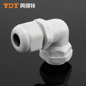 ตัวเชื่อมต่อสายเคเบิลไนลอนแบบ Yot 90 องศา ชนิด M เกลียวเมตริก IP65 สำหรับการปิดผนึกสายเคเบิล - Product Image 3