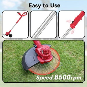 Trimmer elettrico <span class=keywords><strong>per</strong></span> tosaerba e Trimmer <span class=keywords><strong>per</strong></span> <span class=keywords><strong>erba</strong></span> a lunga durata della batteria ricarica rapida taglio erboso - Product Image 6