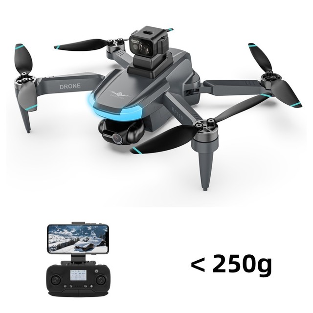 Hot Selling UAV KF110 HD 4K Dual Camera Remote Control 249 Gram UAV Brushless 5G WiFi RC UAV with Obstacle Avoidance