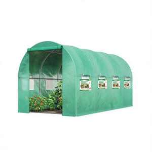 Serre de jardin DB Walk In 6 x 12 pieds, structure en acier pressé, écologique, pour plantation en extérieur, usage domestique et jardinage - Product Image 1