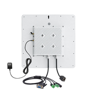 Lecteur-graveur d'étiquettes RFID UHF intégré longue portée CHAFON CF8D1 15m, RS232/relais/PoE/TCP/IP, GPS sans fil 4G