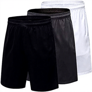 Pantalones Cortos Casuales para Hombre, Ecológicos, de Tela Oxford, Color Sólido, Impresión Digital, Secado Rápido, Transpirables, Cintura Media Elástica, para Correr - Product Image 1