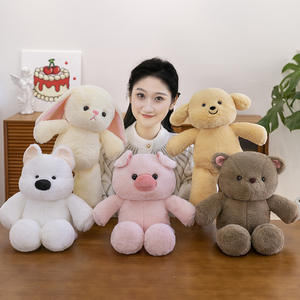 Simpatici cuccioli di peluche piccoli elefanti agnelli orsetti di peluche di peluche di cane di maiale coniglio coniglio morbido straccio bambola regali per bambini - Product Image 4