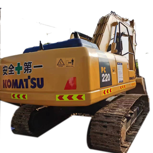 รถขุดมือสองสภาพดี ใช้งานน้อย ขนาด 22 ตัน ยี่ห้อโคมัตสึ รุ่น PC220 พร้อมอุปกรณ์เสริม EPA CE Certified Auger และ Breaker - Product Image 1