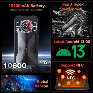 Cubot <span class=keywords><strong>King</strong></span> <span class=keywords><strong>Kong</strong></span> 9 Rugged 4G Smartphones 6,5 pulgadas Octa Core 8GB + 256GB Android 13 Teléfono móvil 10600mAh Batería 48MP Cámara NFC - Product Image 5