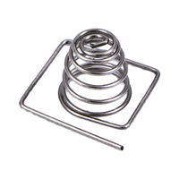 Heli Iron Die Springs Contacts de batterie chargés de moteur en spirale en métal enroulé Traitement de surface au zinc pour une utilisation automobile