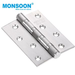 Nhiệm vụ nặng nề 4 "x 3" x 2.5mm cửa sổ cửa bản lề thép không gỉ 201 2bb 3/4 inch tuôn ra pivot bản lề bóng mang cửa gỗ mông bản lề - Product Image 2